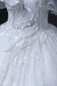 Chic / Beautiful Grey Prom Dresses 2022 Ball Gown Strapless Short Sleeve Backless Beading Pearl Sequins Floor-Length / Long Formal Dresses