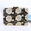 Vintage / Retro Black Cocktail Party Embroidered Clutch Bags 2023