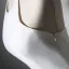 Simple Robe De Soirée 2017 Blanche Princesse Longue Titulaire Sans Manches Dos Nu Robe De Ceremonie