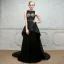 Unique Robe De Soirée 2017 Lilas Princesse Chapel Train Encolure Dégagée Sans Manches Dos Nu Faux Diamant Ceinture Perlage Paillettes Percé Robe De Ceremonie