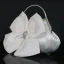 Fée Des Fleurs Blanche Pochette Perlage Fleur Faux Diamant Velour Mariage Accessorize 2019