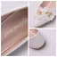 Elegant White Appliques Flat Wedding Shoes 2025 Pointed Toe Wedding Heels