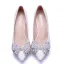 Charmant Witte Multi-Kleuren Rhinestone Bruidsschoenen 2025 5 cm Naaldhakken / Stiletto Spitse Neus Huwelijk Pumps Hoge Hakken