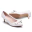 Schöne Weiß Freizeit Schleife Pumps 2023 5 cm Stilettos Spitzschuh Pumps Hochhackige