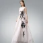 Chic / Beautiful Evening Dresses  2017 Blushing Pink A-Line / Princess Floor-Length / Long Scoop Neck Sleeveless Backless Appliques Flower Formal Dresses