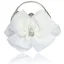 Fée Des Fleurs Blanche Pochette Perlage Fleur Faux Diamant Velour Mariage Accessorize 2019