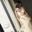 Lovely Champagne Prom Dresses 2018 A-Line / Princess Cascading Ruffles Spaghetti Straps Sleeveless Backless Floor-Length / Long Formal Dresses