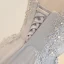 Chic / Belle Robe De Bal 2017 Princesse En Dentelle Fleur Paillettes Encolure Dégagée Dos Nu Mancherons Longueur Cheville Robe De Ceremonie