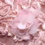 Chic / Belle Perle Rose Robe De Soirée 2017 Princesse En Dentelle Fleur Perlage Fleurs Artificielles V-Cou Dos Nu 3/4 Manches Longue Robe De Ceremonie