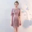 Chic / Beautiful Black Party Dresses 2017 A-Line / Princess Scoop Neck Strapless Sleeveless Short Formal Dresses