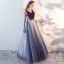 Chic / Beautiful Prom Dresses 2017 A-Line / Princess Appliques Crystal V-Neck Backless Sleeveless Floor-Length / Long Formal Dresses