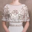 Elegant Ivory Evening Dresses  2018 Trumpet / Mermaid Beading Scoop Neck Sleeveless Court Train Formal Dresses