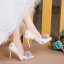 Elegant Ivory Wedding Shoes 2018 Wedding Handmade  Flower 11 cm Stiletto Heels Pointed Toe Pumps