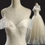 Chic / Belle Champagne Robe De Mariée 2018 Princesse Perlage Paillettes Dos Nu Encolure Dégagée Sans Manches Longue Mariage
