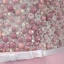 Moderne / Mode Rose Bonbon Fait main Perlage Robe De Soirée 2019 Princesse Cristal Perle Paillettes V-Cou Sans Manches Dos Nu Longue Robe De Ceremonie