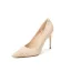 Chic / Beautiful Black Office OL Alligator Print Pumps 2021 Leather 8 cm Stiletto Heels Pointed Toe Pumps High Heels