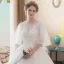 Chic / Beautiful Ivory Wedding Dresses 2018 Ball Gown Appliques Scoop Neck Backless 1/2 Sleeves Royal Train Wedding