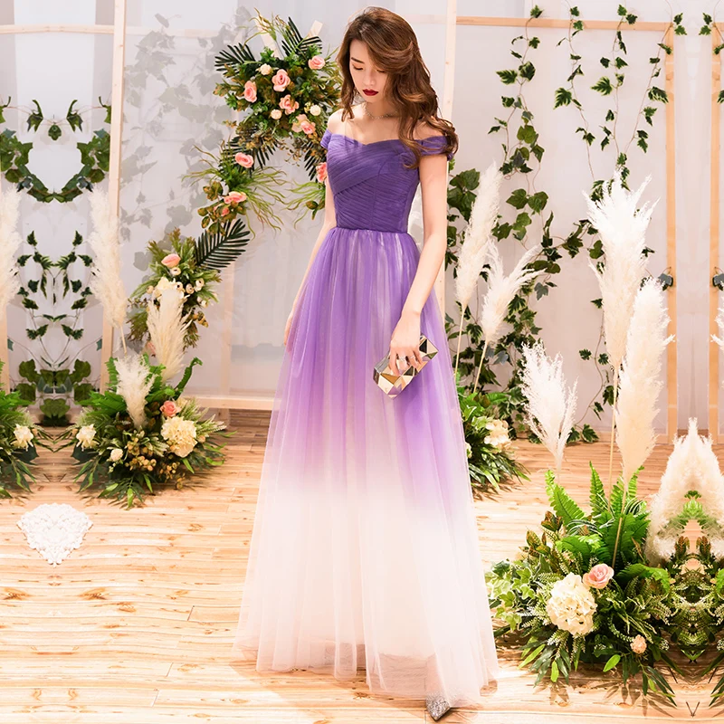 slim fit dress slacks Long Formal Dress with Long Sleeve Drapes Light Blue / 2 main image 0