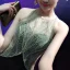 Sexy Black Evening Dresses  2019 Trumpet / Mermaid Scoop Neck Beading Sequins Rhinestone Sleeveless Backless Sweep Train Formal Dresses