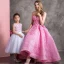 Fine Sukkertøyrosa Ballkjoler 2019 Prinsesse Kjæreste Blonder Appliques Uten Ermer Ryggløse Asymmetrisk Formelle Kjoler