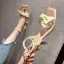 Mode Blanche Vêtement de rue Noeud Sandales Femme 2021 Bride Cheville 8 cm Talons Aiguilles Peep Toes / Bout Ouvert Sandales Talons Hauts
