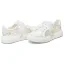 Elegante Ivoor Rhinestone Kant Strik Sportschoenen 2024 4 cm Plateau Ronde Neus Bruidsschoenen