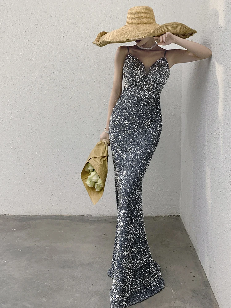 chinese dress ladies Andrea & Leo A1232 Long Mermaid Formal Prom Dress – The Dress Outlet main image 0