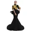 Chinese style Vintage / Retro Ivory Evening Dresses  2019 Trumpet / Mermaid High Neck Embroidered 1/2 Sleeves Backless Court Train Formal Dresses