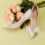 Charming Black Evening Party Pumps 2019 Lace Rhinestone 9 cm Stiletto Heels Pointed Toe Pumps