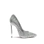 Glittrande Svarta Afton Pumps 2019 Paljetter 10 cm Stilettklackar Spetsiga Pumps