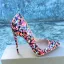 Chic / Belle Multi-Couleurs Promo Escarpins 2019 Cuir 10 cm Talons Aiguilles À Bout Pointu Escarpins