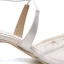 Elegante Weiß Brautschuhe 2019 X-Riemen Spitze Pailletten Schleife 5 cm Stilettos Spitzschuh Hochzeit Hochhackige
