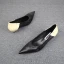 Modest / Simple White Casual Pumps 2019 Leather 4 cm Stiletto Heels Low Heel Pointed Toe Pumps