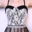 Flotte Sorte Homecoming Graduation Kjoler 2019 Prinsesse Spaghetti Straps Sløjfe Med Blonder Blomsten Ærmeløs Halterneck Ankel Længde Kjoler