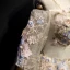 Elegant Champagne Prom Dresses 2019 A-Line / Princess Spaghetti Straps Pearl Lace Flower Appliques 1/2 Sleeves Backless Floor-Length / Long Formal Dresses