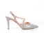 Sexy Himmelblau Cocktail Niet Sandalen Damen 2021 Knöchelriemen 8 cm Stilettos Spitzschuh Sandaletten Hochhackige