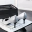 Fine Sølv Oppnevning Damesko 2019 Sløyfe Rhinestone 6 cm Stiletthæler Spisse Pumps