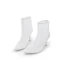 Stilig Elfenben Brudesko 2019 Lær Blonder 8 cm Stiletthæler Spisse Bryllup Boots