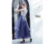 Charmant Océan Bleu Robe De Soirée 2019 Princesse Col Haut Paillettes Sans Manches Longueur Cheville Robe De Ceremonie