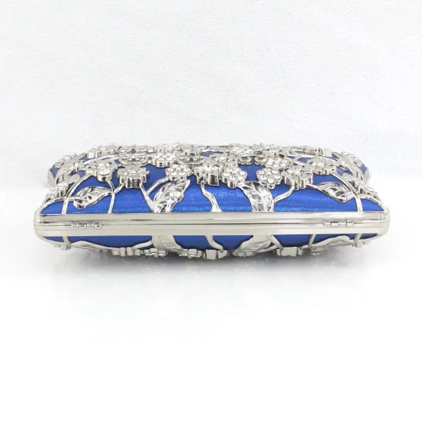 Chic / Belle Rouge Pochette Perlage Faux Diamant Métal Soirée Accessorize 2019