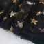 Style Chinois Noire Robe De Fete 2018 Robe Boule Paillettes Étoile Col Haut Sans Manches Courte Robe De Ceremonie