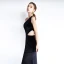 Chic / Beautiful Black Evening Dresses  2019 Trumpet / Mermaid Suede One-Shoulder Sleeveless Backless Floor-Length / Long Formal Dresses
