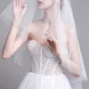 Charming White Wedding Dresses 2019 A-Line / Princess Sweetheart Beading Sequins Sleeveless Backless Sweep Train