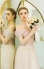 Chic / Beautiful Blushing Pink Evening Dresses  2019 A-Line / Princess Off-The-Shoulder Rhinestone Lace Flower Sleeveless Backless Floor-Length / Long Formal Dresses