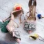 Modern / Fashion Nude Evening Party Womens Shoes 2019 Leather Rhinestone T-Strap 8 cm Stiletto Heels Pointed Toe High Heels