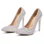 Charmant Multi-Kleuren Bruidsschoenen 2019 Rhinestone 11 cm Naaldhakken / Stiletto Spitse Neus Huwelijk Pumps
