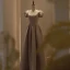 Modest / Simple Blushing Pink Satin Prom Dresses 2021 A-Line / Princess Spaghetti Straps Pearl Rhinestone Short Sleeve Backless Floor-Length / Long Prom Formal Dresses