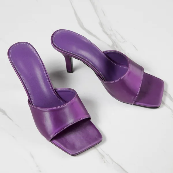Enkla Casual Sage Grön Sandaler Dam 2021 10 cm Stilettklackar Peep Toe Sandaler Högklackade