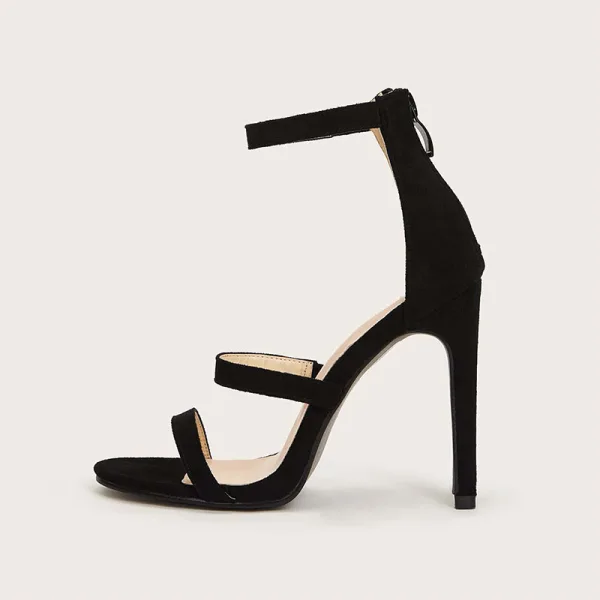 Chic / Beautiful Red Street Wear Womens Sandals 2021 Ankle Strap 11 cm Stiletto Heels Open / Peep Toe Sandals High Heels
