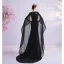 Vintage Schwarz Ballkleider 2021 Meerjungfrau Rundhalsausschnitt Perlenstickerei Spitze Blumen Ärmellos Sweep / Pinsel Zug Ball Festliche Kleider